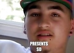 Naked latin men has handjob till cumshot