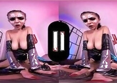 Introduce Aysha X As Valkyrie With Thor's Hummer Dick