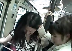 Japanese strapon bus molester