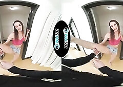 Andi Rose Doesn't Hop Off Large Ramrod Until Her Twat Is Flooded