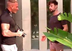 DrillMyHole - Dirty giving head for big dick outdoors