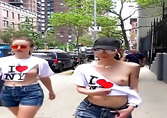 Daytime Thong Walk To Times Square - Missionicecream