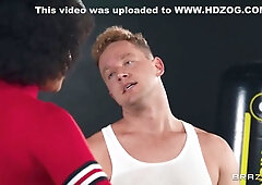 Seduces Van By Wrapping Her Thick Lips Around His Cock - Diamond Banks And Van Wylde