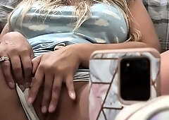 Amateur Blonde Teen Plays Solo with Toy Webcam Porn