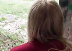 I met some Stranger in the Park and after that guy recognized me...we drilled right there !!
