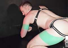 Bearded Thiago Demolishes Axel Abysse Fuck-hole With Ample Fake penis