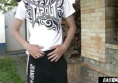 Gay twinks, slim boy, pull