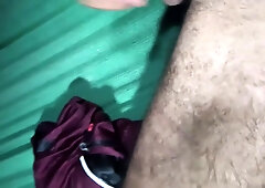 Taking Off My Shorts And Enjoying Myself Lying On The Swing Hammock Showing My Body