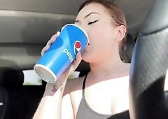 Trying Anything At Costco Food Court