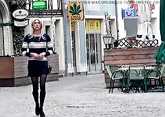 Femboy in hawt womans garments