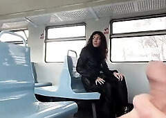 Public Jock Flashing on a Teach - Stranger Woman Was Shocked When That babe Saw My Cock