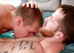 NextDoorOriginals - Brunette Quentin Gainz being fucked by Elye Black