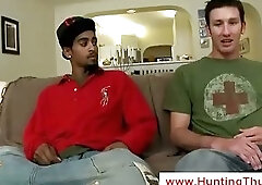 Black guy goes home with a white guy