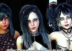 Eight girlfriends have different sexual experiences part 1