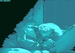 HOT HOT SEX IN BLUE SCREEN CARTOON