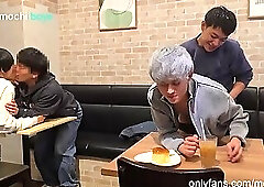 Fucking in Public Japanese Cafe