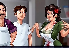 Classmate with cartoon tits gets her nipples sucked in a wild college dare