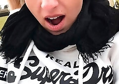 Pants down outside in the park and fingered to orgasm!