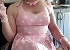 Pink summer dress
