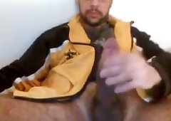 Sexy Str8 Danish Monstercock cums on a paper towel #27 8