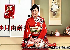 Kimono Lady Yuna Satsuki Gets Explored And Fucked Hard - JapanHDV