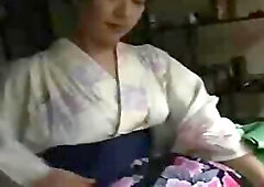Japan girl punish by her mum