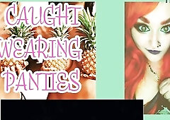 I caught u wearing my pants and sucking on my sex-toy by Dominatrix Lana