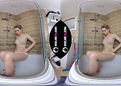 Juna Lot Oil On Teenie Titties And Panties Virtual Reality - FeelMeVR
