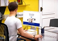 Adult adventure in a 3D porn game featuring a sexy mummy