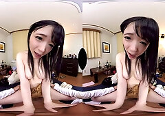 Japanese Beauty Explores Sensual POV With Intense Small Juggs Desire