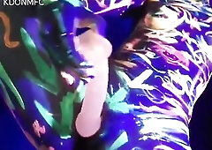 Some glow paint joy