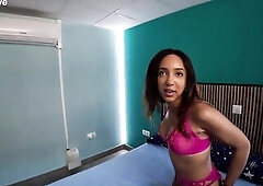 I pick up an black beauty off the street and give her hard sex. - WILD SQUIRTING -