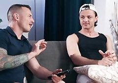 Jerk Buddies: Caucasian Rimming for Cash