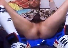 (GER) Insatiable BoySlut eagerly takes a pounding and gets filled with cum after his tight ass is trained and stretched