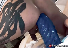 Yoshikawasakixxx - Tatted Japanese Yoshi Kawasaki Plays with Hefty Orgy Fucktoy