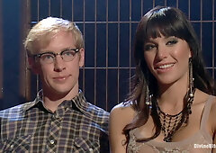 Gia DiMarco fucking her man in the ass