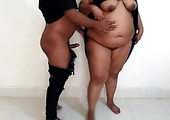 Moroccan Monica gets a little wild while her husband is away, and neighbor Aria Mia steps in for some raunchy anal fun