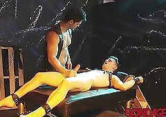 BondageBros: Devin Franco Shocks And Crops Bound Grant Ducati