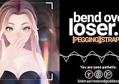 F4M Audio - Roleplay - FemDom Anal Pegging Loser - Humiliation Fetish Kink S&M #aiart