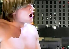 Dick Hungry Blond Receives A Double Penetration