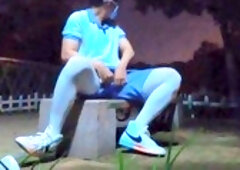 Gay uniform, getting off, gay jacking off