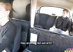 Female Fake Taxi This guy rips open my FISHNET nylons and screws me hard and fast