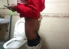 Young couple, bathroom, youthfull