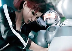 She's into ejaculations and enjoys herself