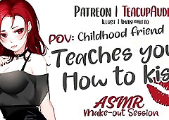 POV: Ally Teaches U How to Kiss (ASMR Make-Out Session)