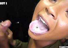 Avery Jane and Maddy Haze are doing an excellent job teaming up on every single gloryhole cock, draining them, then swapping and swallowing! Wanna kno