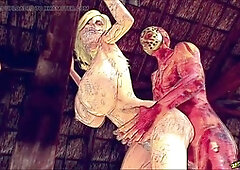 Porking, 3d animation, 3d sex