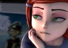 Aliens - By GreatM8 (Ben10 fucks Gwen in Alien form and cums in mouth)