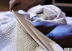 Black MILF Ana Foxxx surprised guy Jay Romero with perfect blowjob and he liked hot ebony babe Black MILF spitting on big cock and sliding it into her