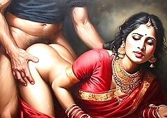 Indian aunty Deosarth enjoys some fun in the bathroom with a handjob